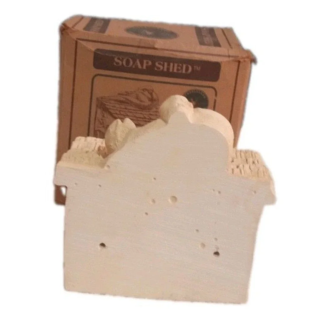 SOAP SHED Soap Bar Holder Squirrel Wall Mount Soap Dish 6 x 5 x 3